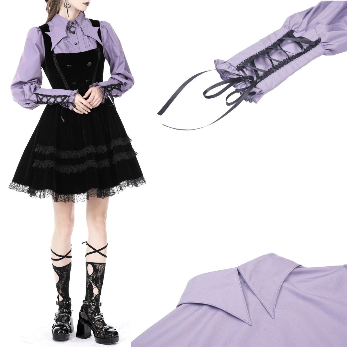 Camisa Lila - Crazyinlove