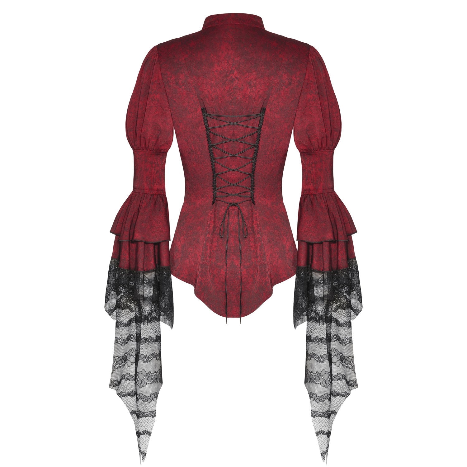 Camisa Roja Victoriana - Crazyinlove