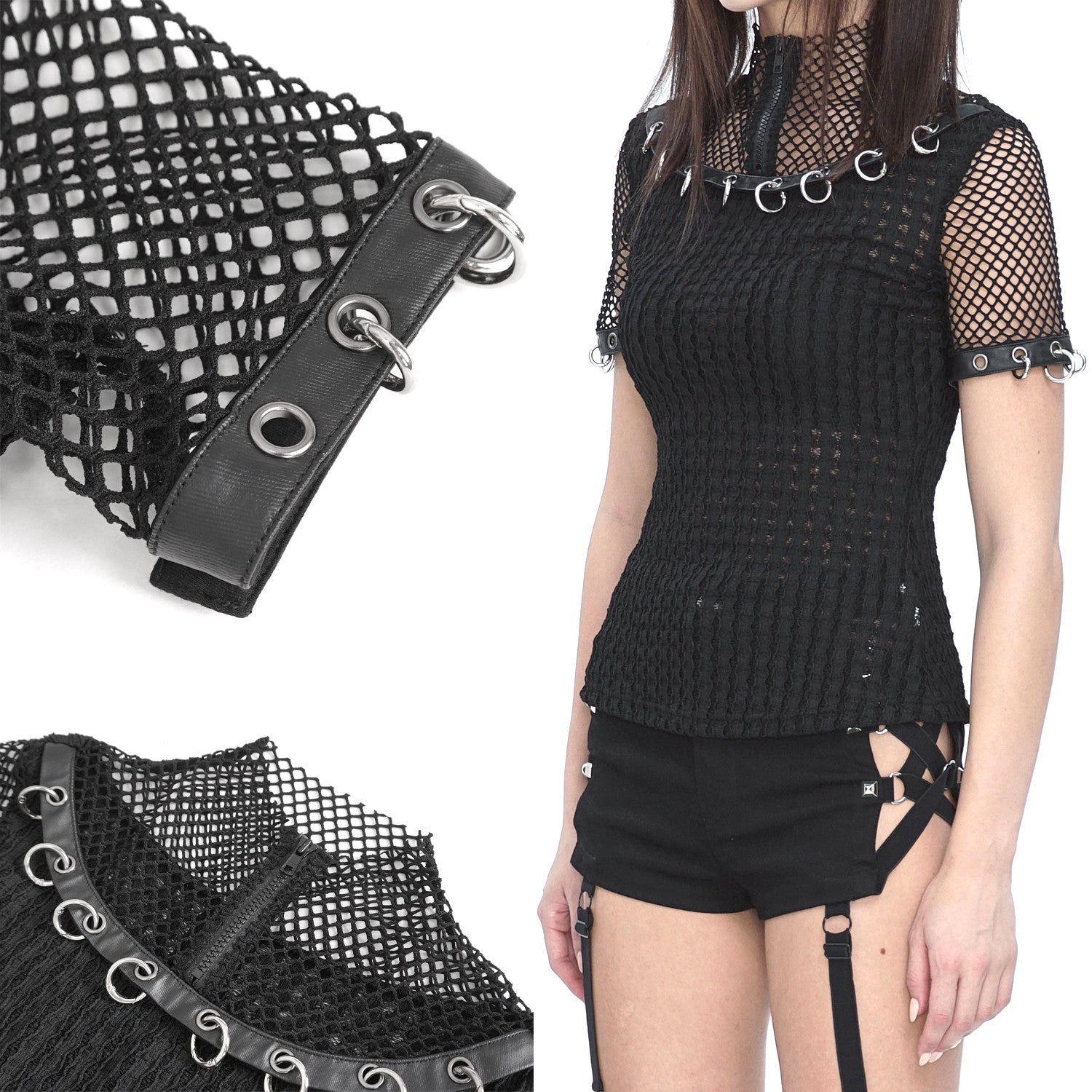 Camiseta con Rejilla - Crazyinlove