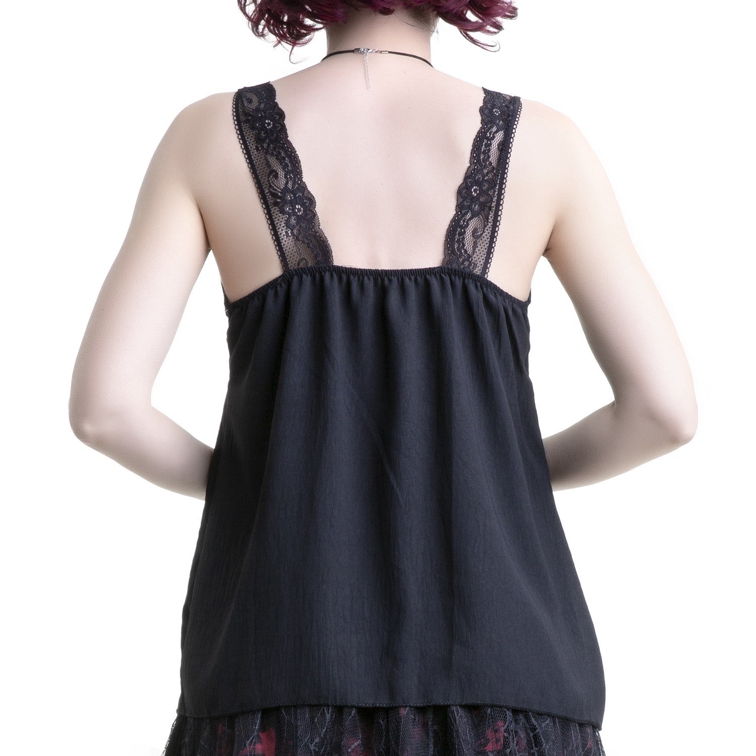 Camiseta con Tirantes de Encaje - Crazyinlove