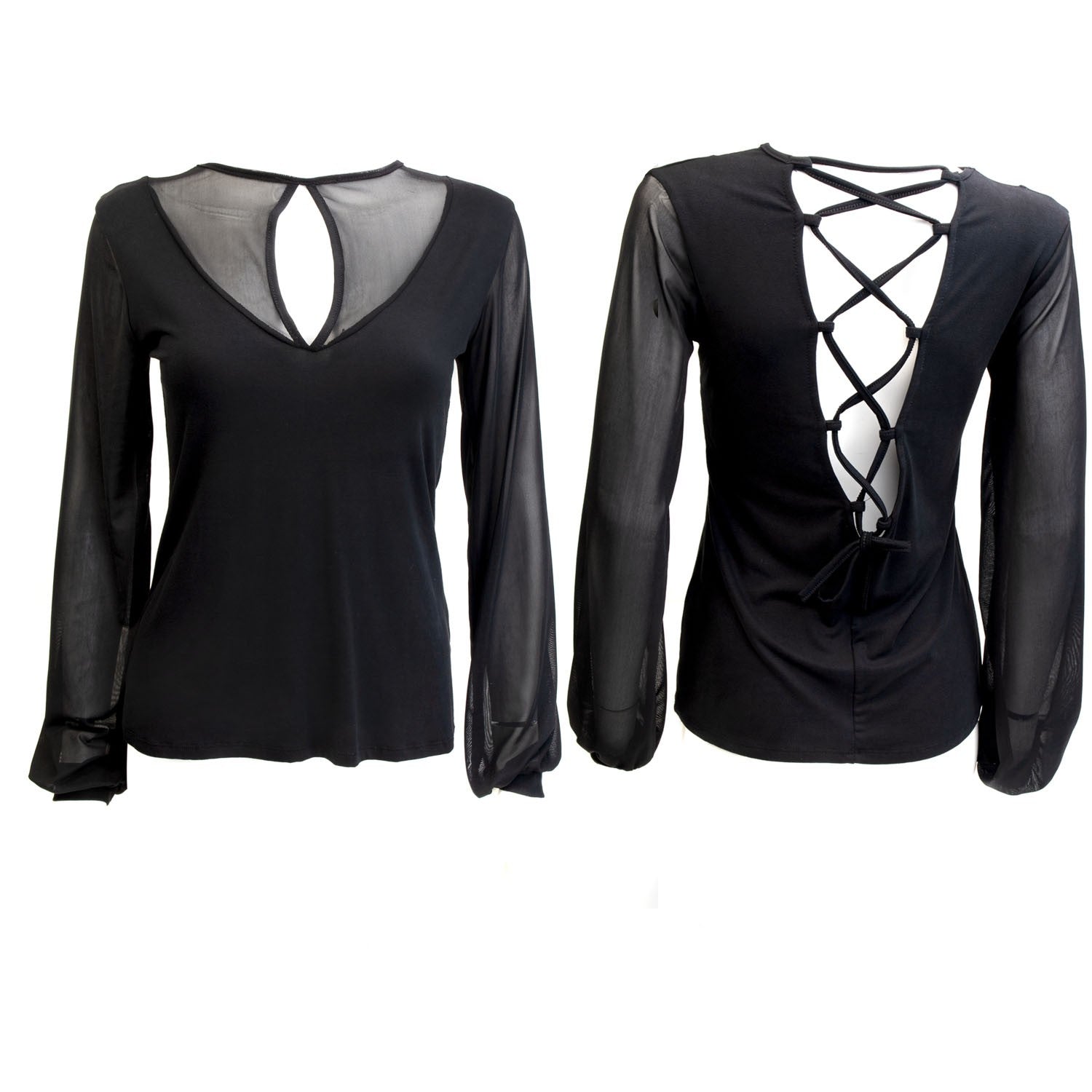 Camiseta con Tul y Cruzado - Crazyinlove