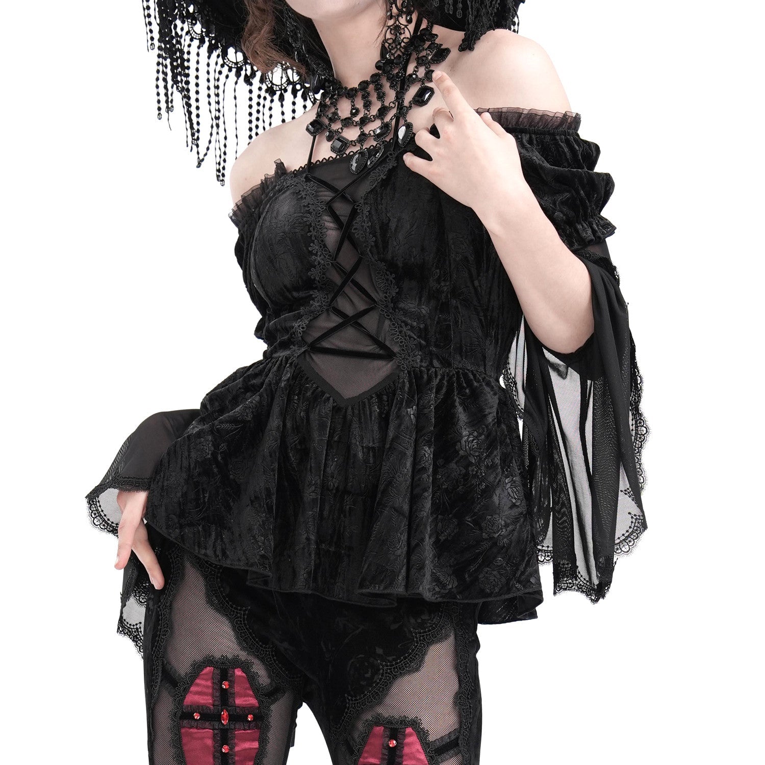 Camiseta Elegante con Tul - Crazyinlove