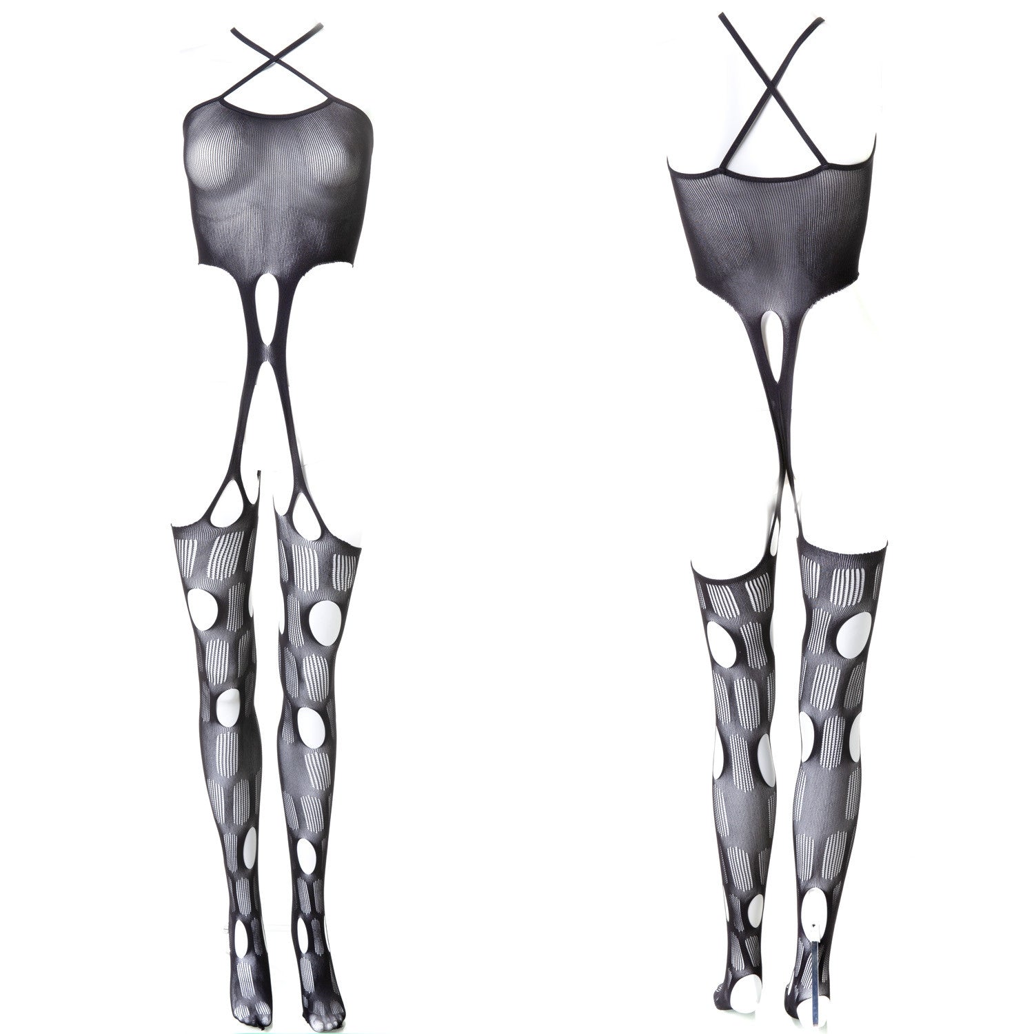 Catsuit de Rejilla Elástico - Crazyinlove