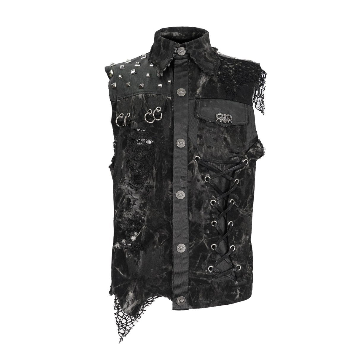 Chaleco Asimétrico para Hombre - Crazyinlove