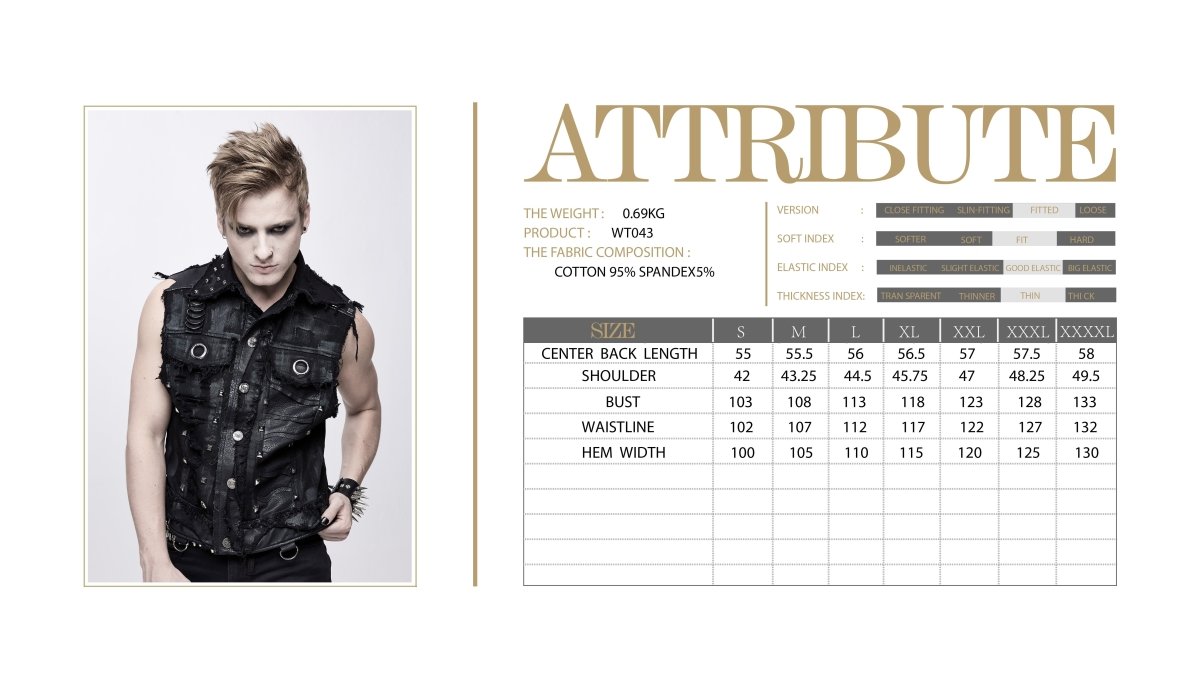 Chaleco con Estampado para Hombre - Crazyinlove