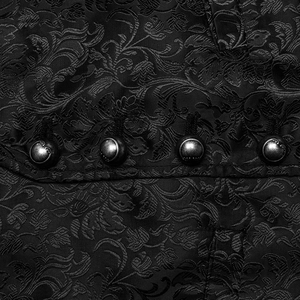 Chaleco Jacquard Rojo O Negro con Lazadas - Crazyinlove