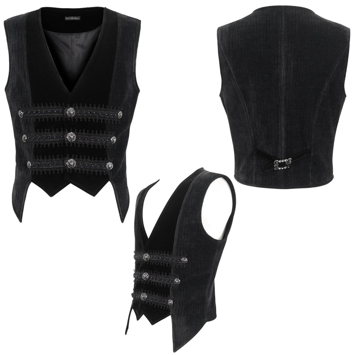 Chaleco Negro para Hombre - Crazyinlove