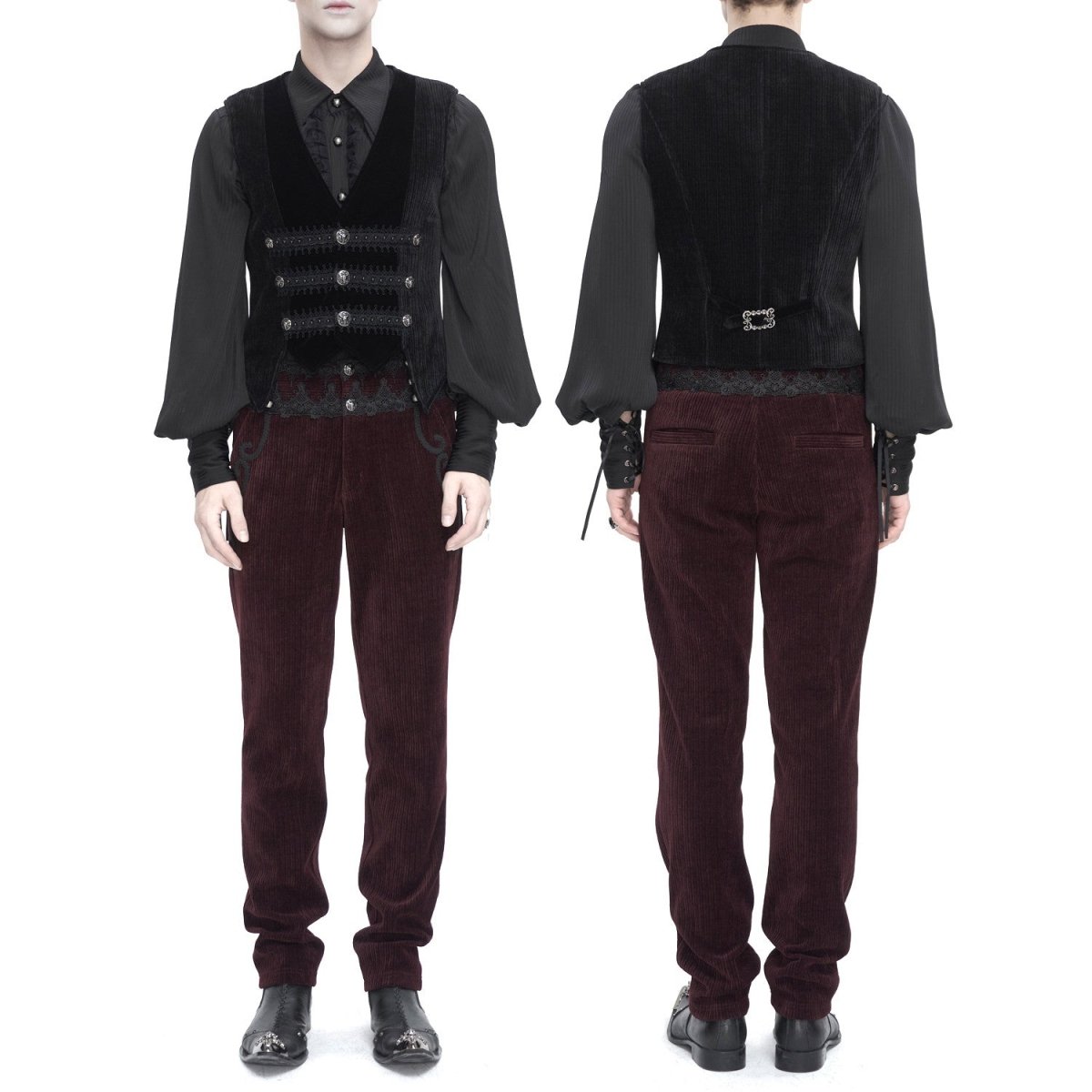 Chaleco Negro para Hombre - Crazyinlove