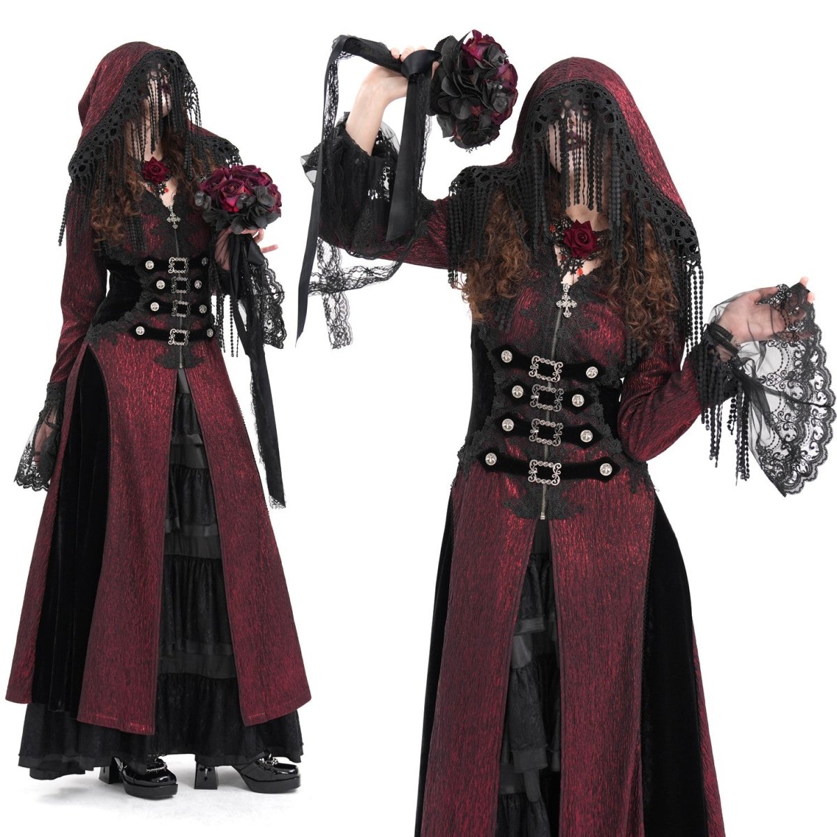 Chaqueta Roja con Flecos - Crazyinlove