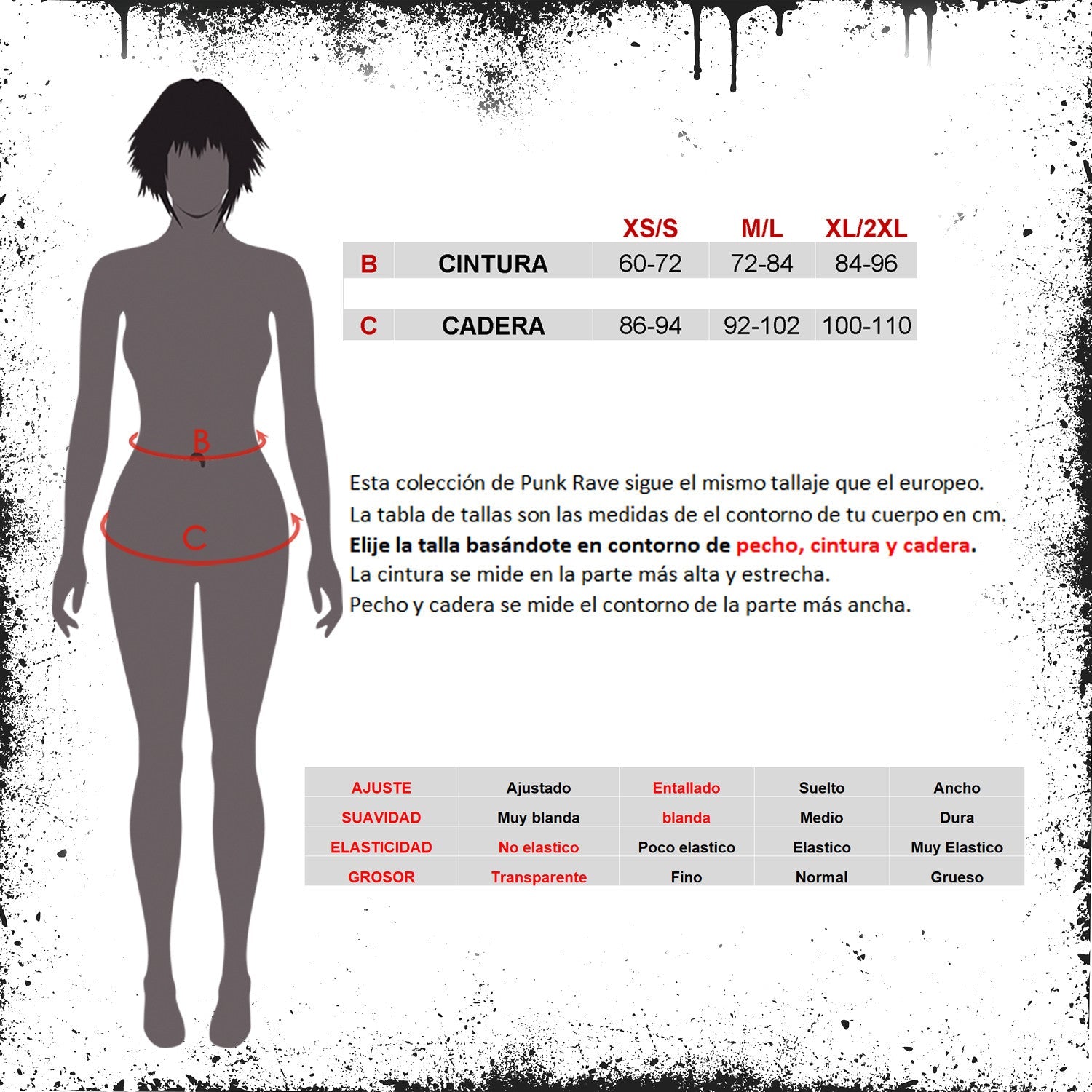 Cinturón con Falda Negra - Crazyinlove