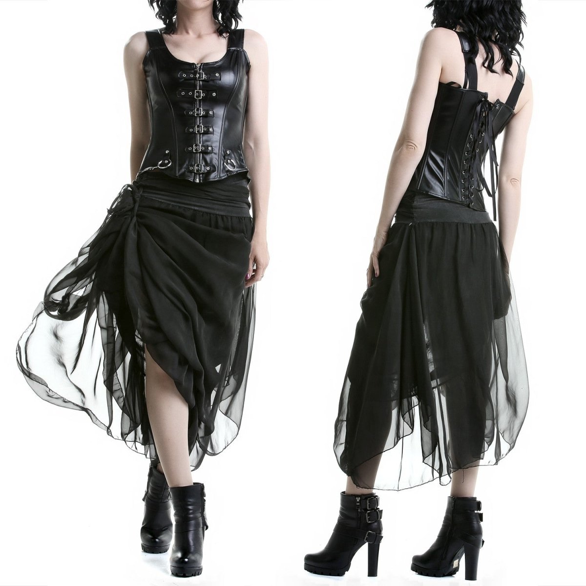 Corsé con Hebillas y Brillantes - Crazyinlove