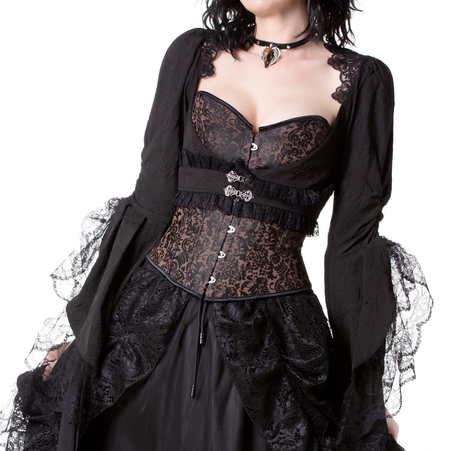 Corsé Marrón y Negro - Crazyinlove