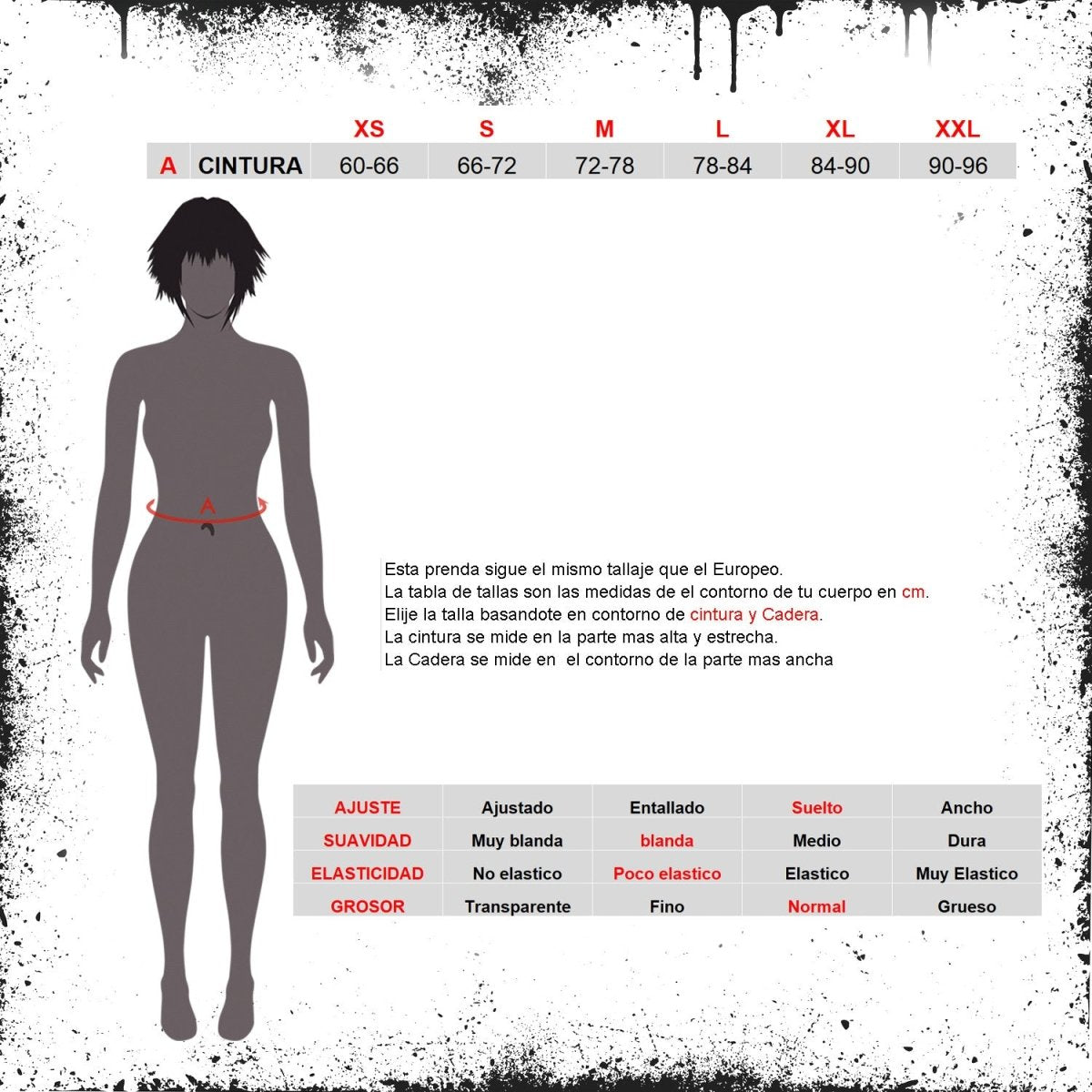 Falda Alta Negra con Encaje - Crazyinlove