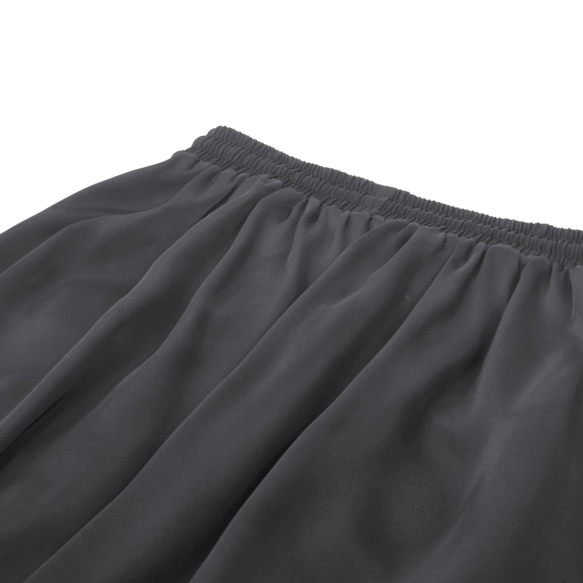 Falda de Satén con Panel de Encaje Central - Crazyinlove