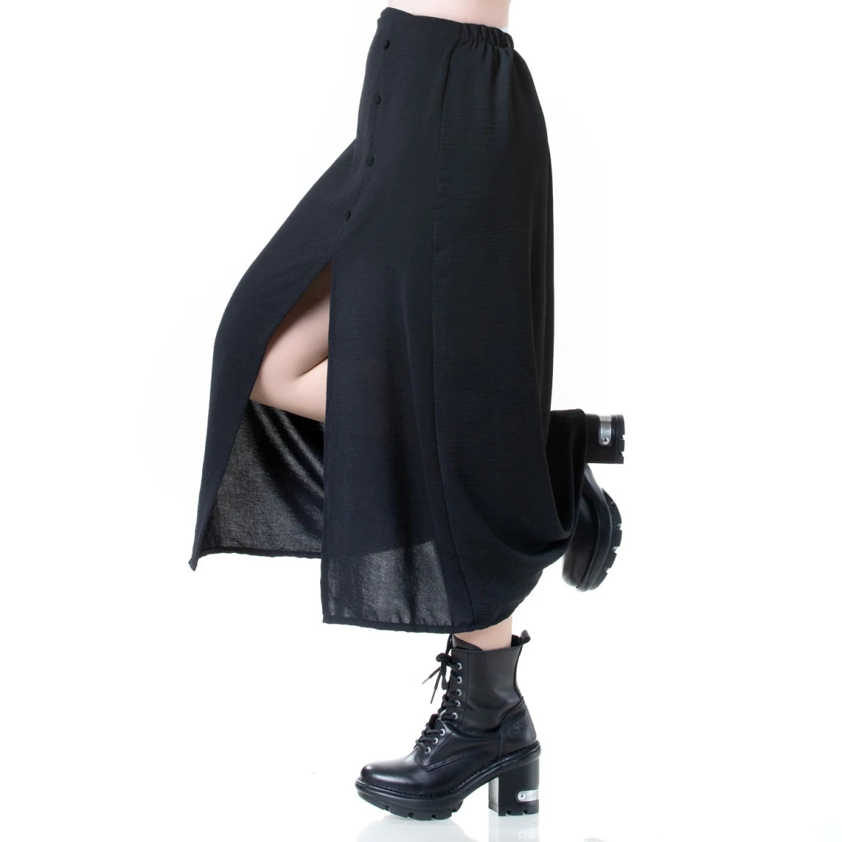 Falda Midi con Abertura Lateral - Crazyinlove
