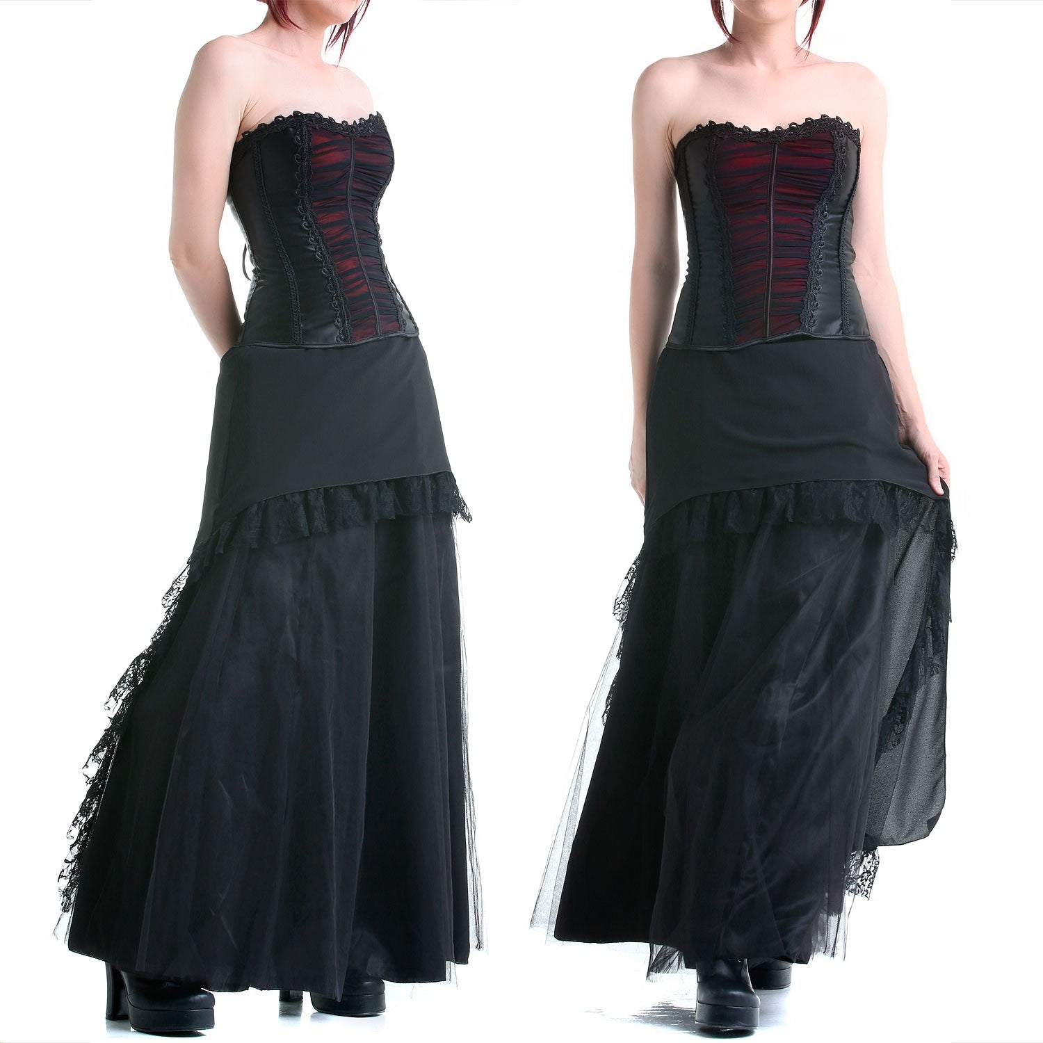 Falda Negra con Encaje - Crazyinlove