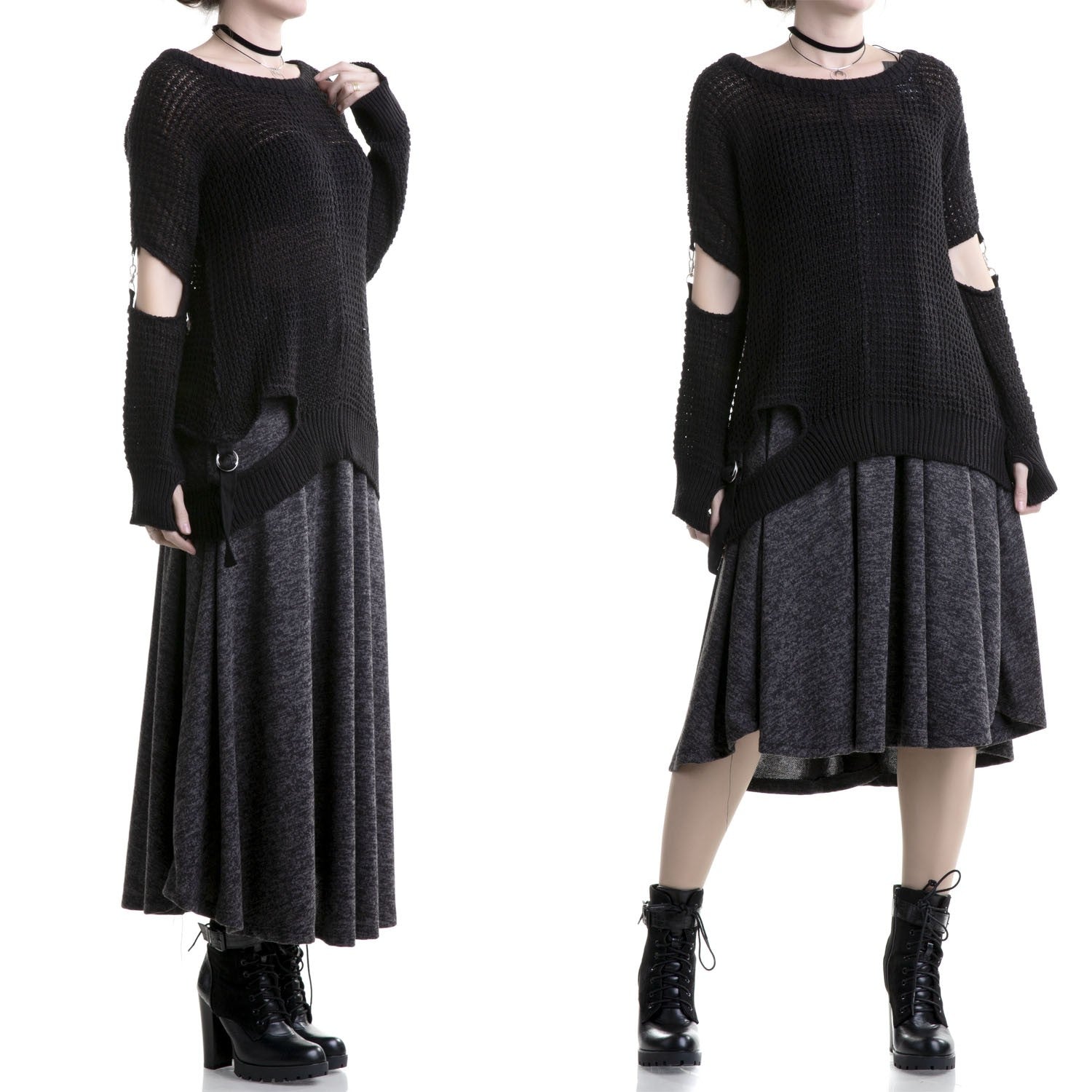 Falda/Vestido Gris - Crazyinlove
