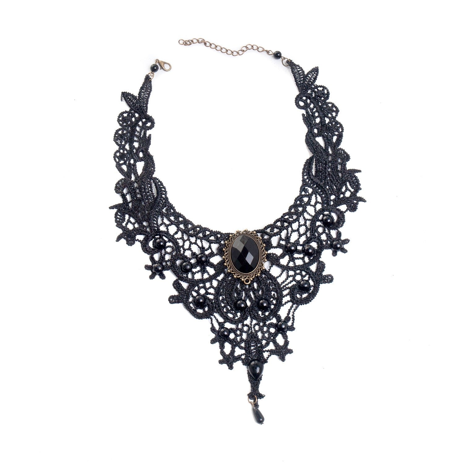 Gargantilla con Piedra Negra - Crazyinlove