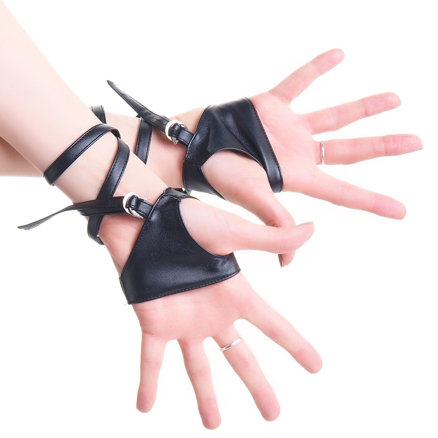 Guantes de Cuero sin Dedos - Crazyinlove