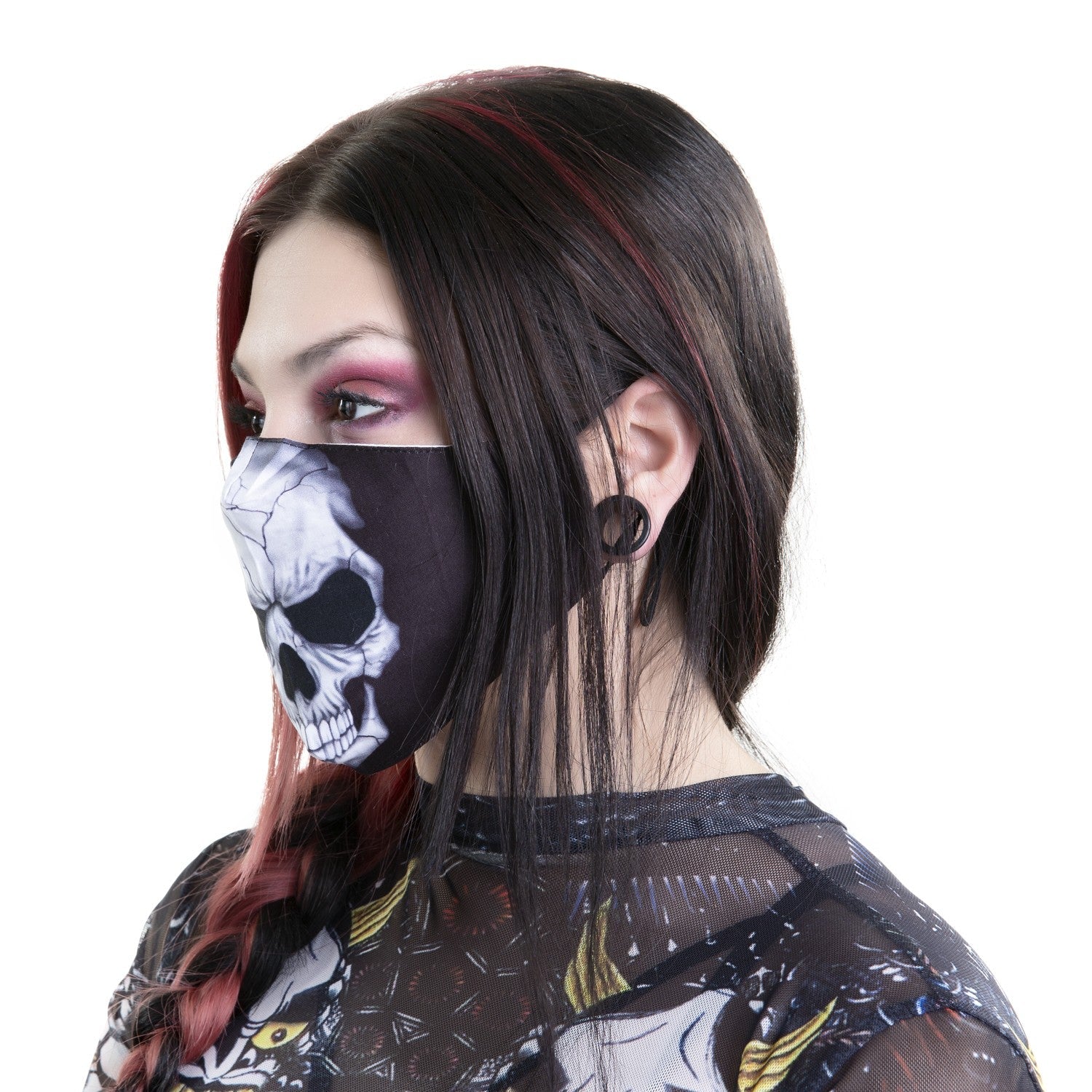 Mascarilla con Calavera - Crazyinlove
