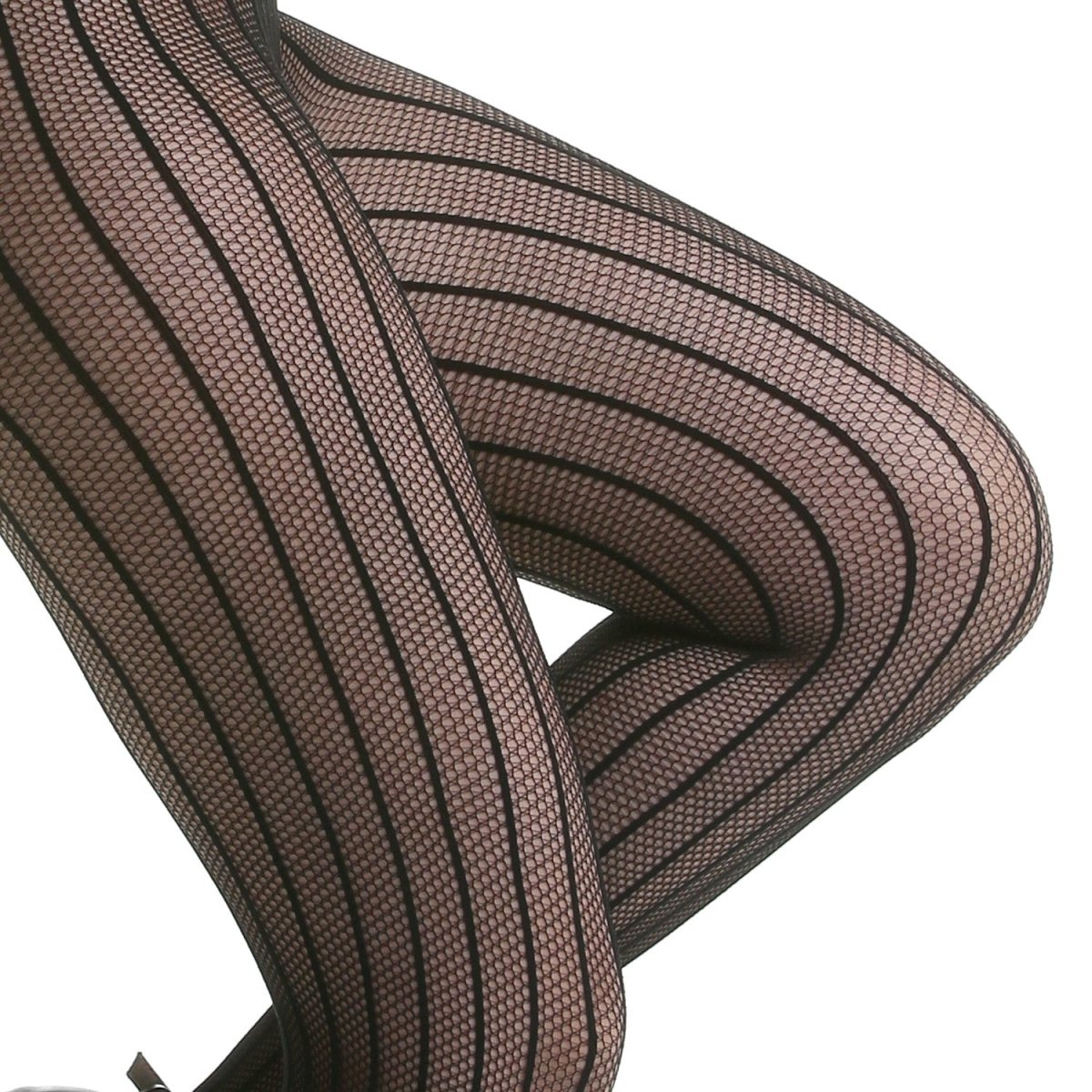 Medias de Rejilla con Rayas - Crazyinlove