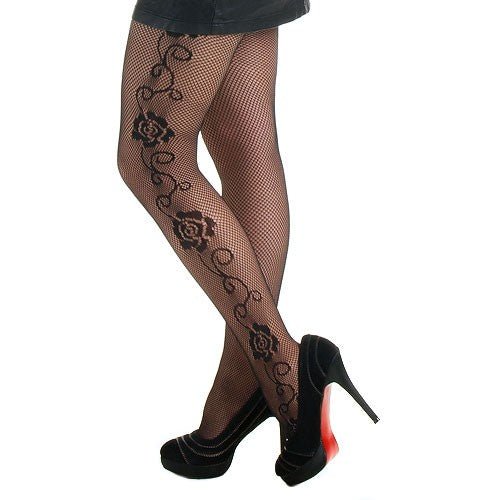 Medias Rejilla con Dibujos - Crazyinlove