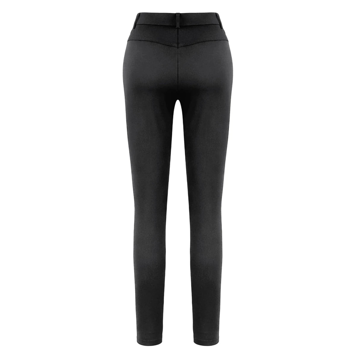 Pantalones Góticos Pitillo con Hebillas y Acordonado - Crazyinlove