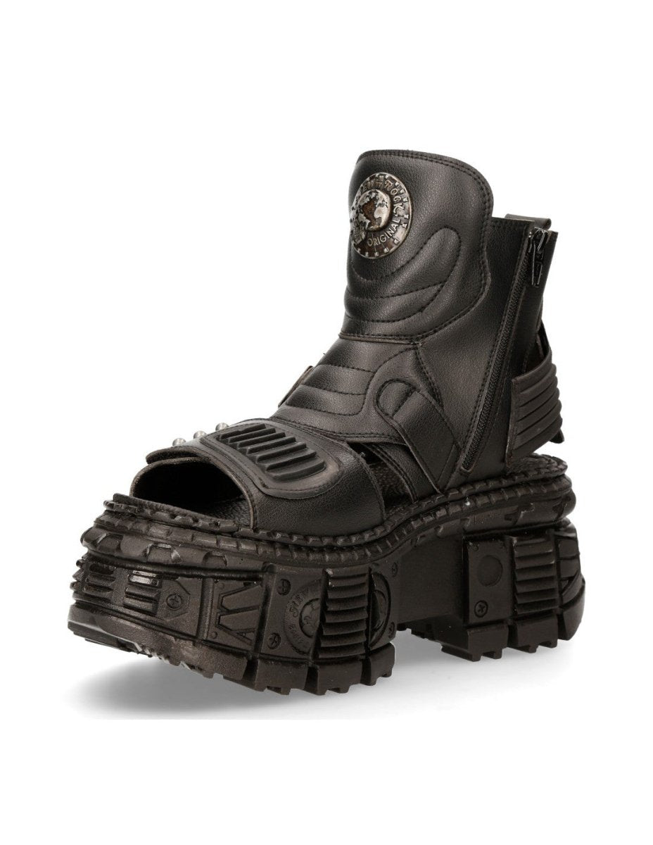 Sandalias Botines Góticos Unisex de Plataforma 8cm - Crazyinlove