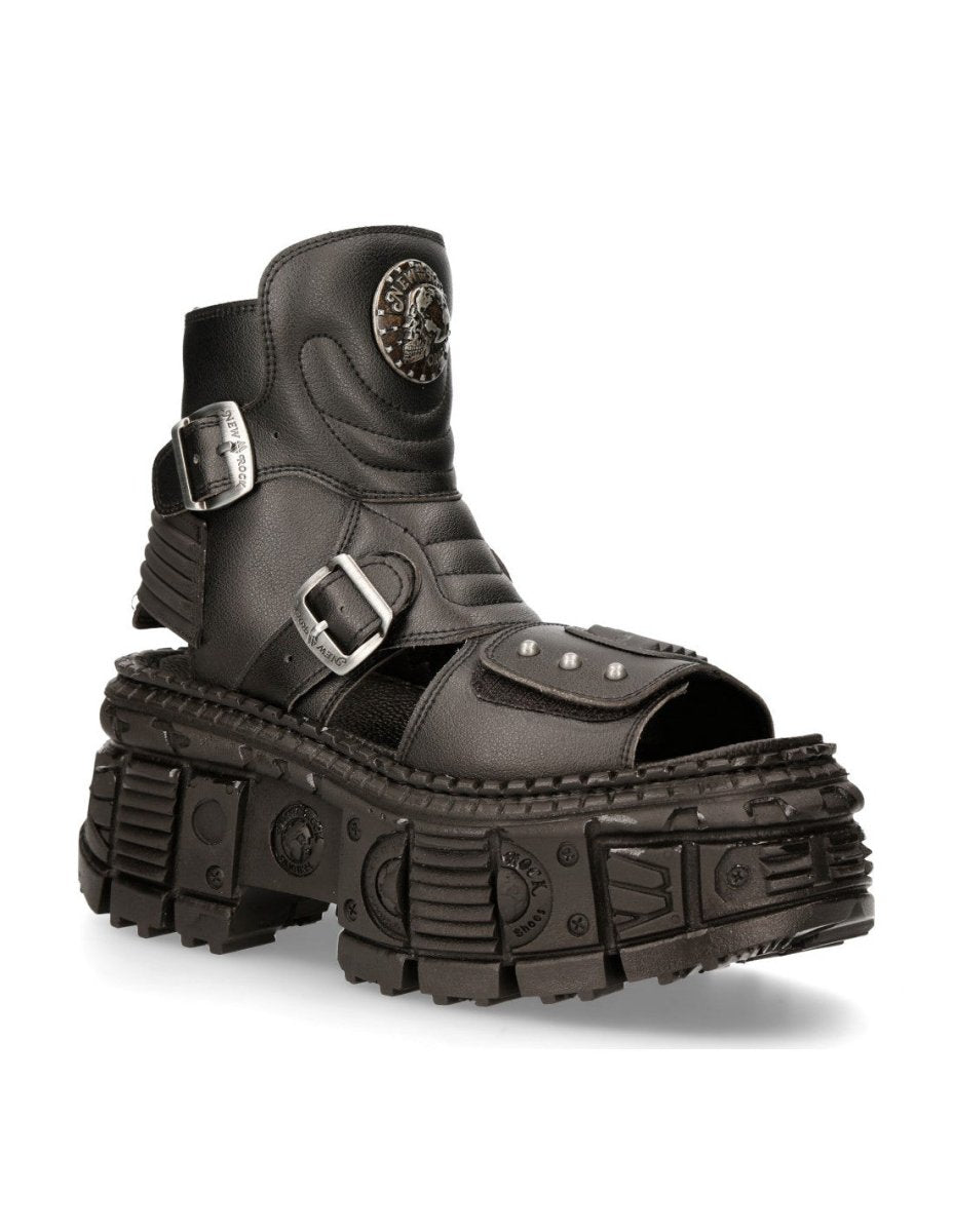 Sandalias Botines Góticos Unisex de Plataforma 8cm - Crazyinlove