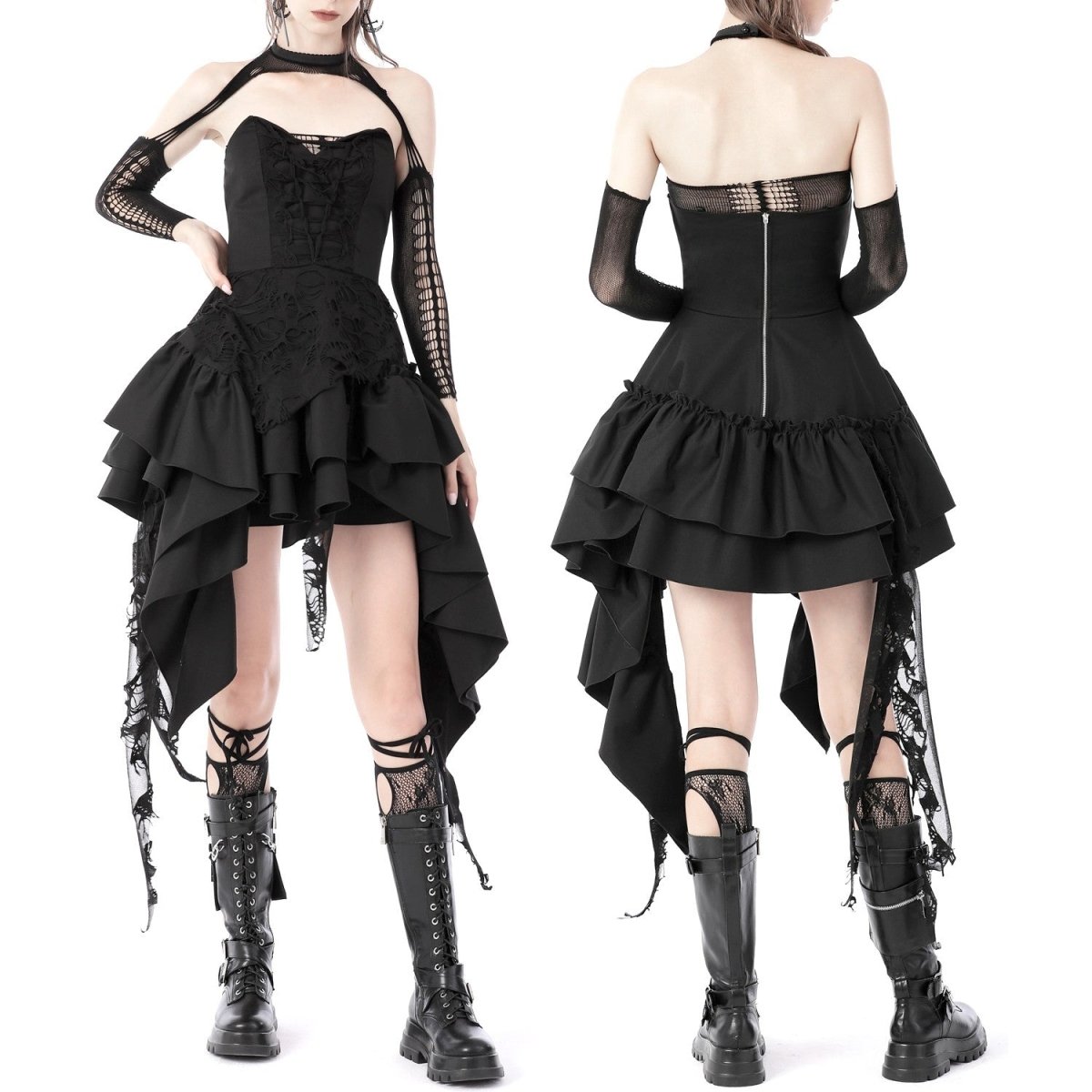 Vestido Asimétrico - Crazyinlove