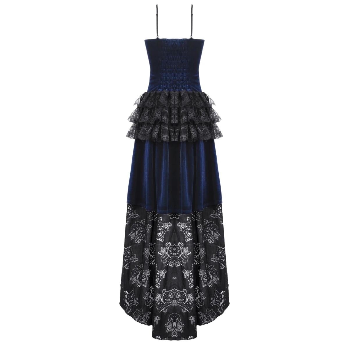 Vestido Asimétrico de Encaje con Escote Corazón - Crazyinlove