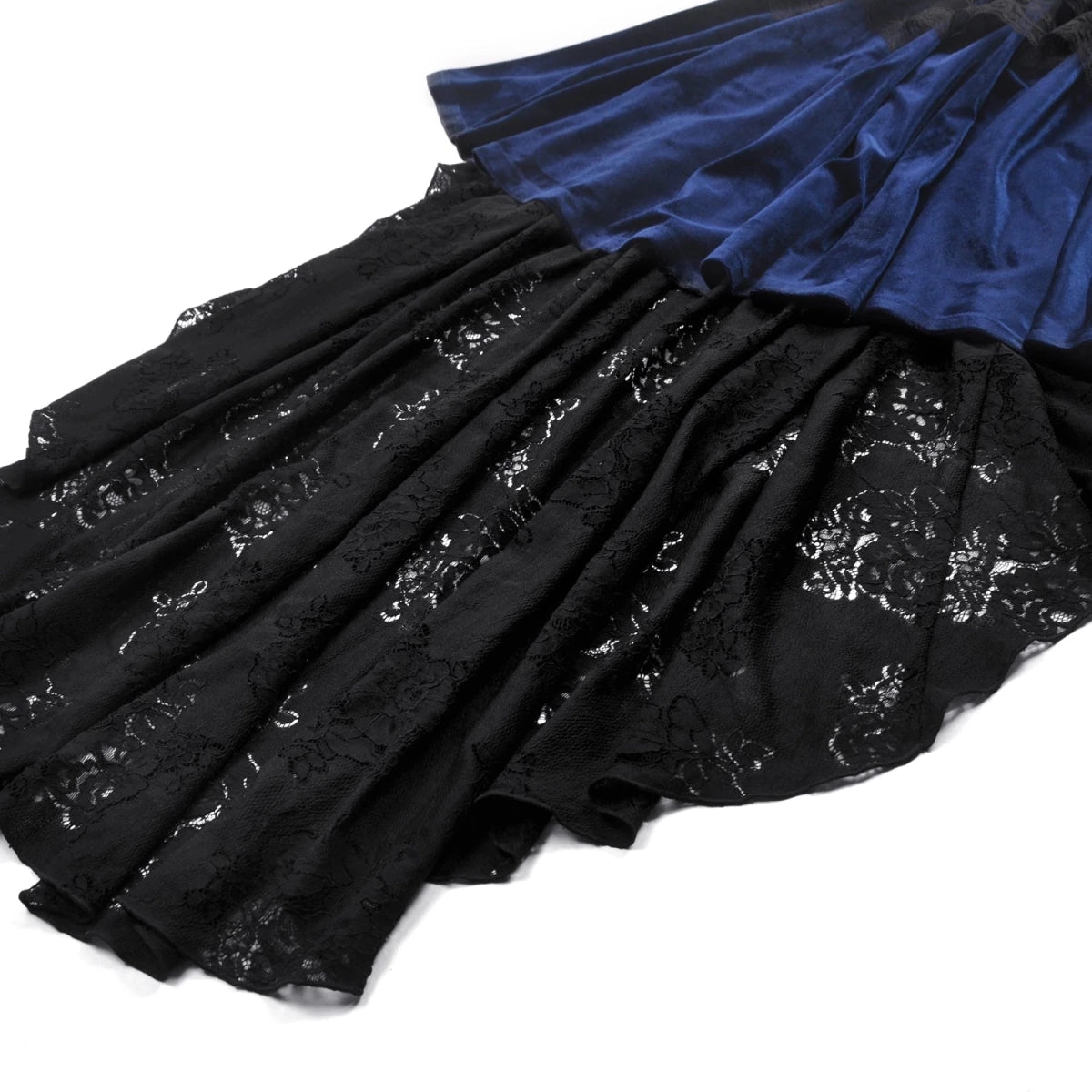 Vestido Asimétrico de Encaje con Escote Corazón - Crazyinlove