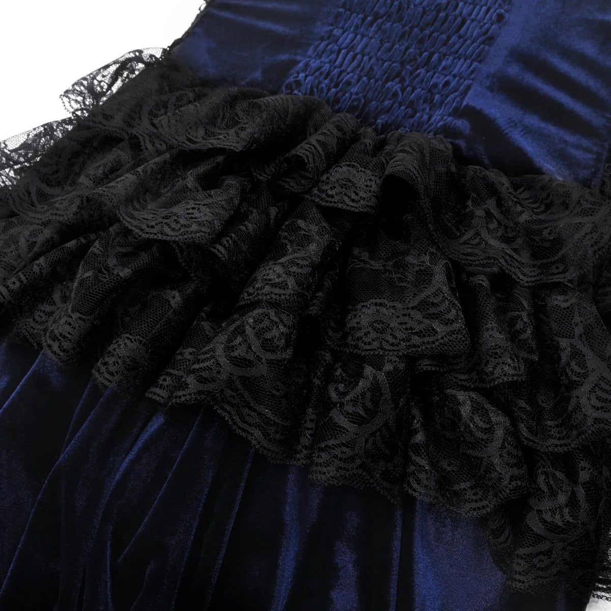 Vestido Asimétrico de Encaje con Escote Corazón - Crazyinlove