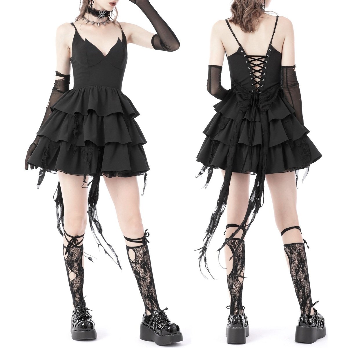 Vestido con Cruzado - Crazyinlove