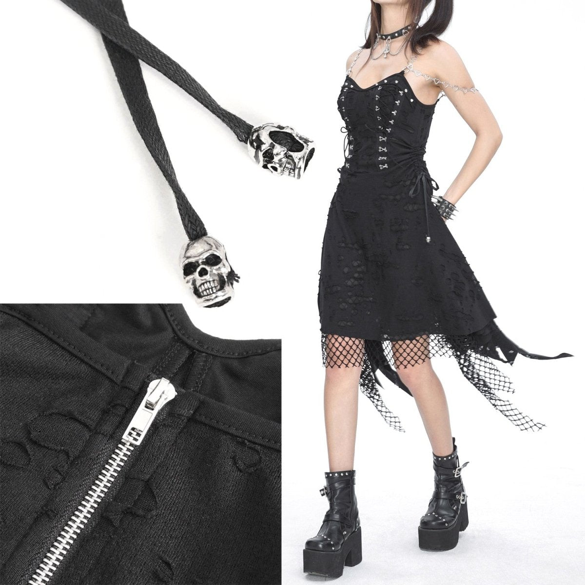 Vestido con Rejilla - Crazyinlove