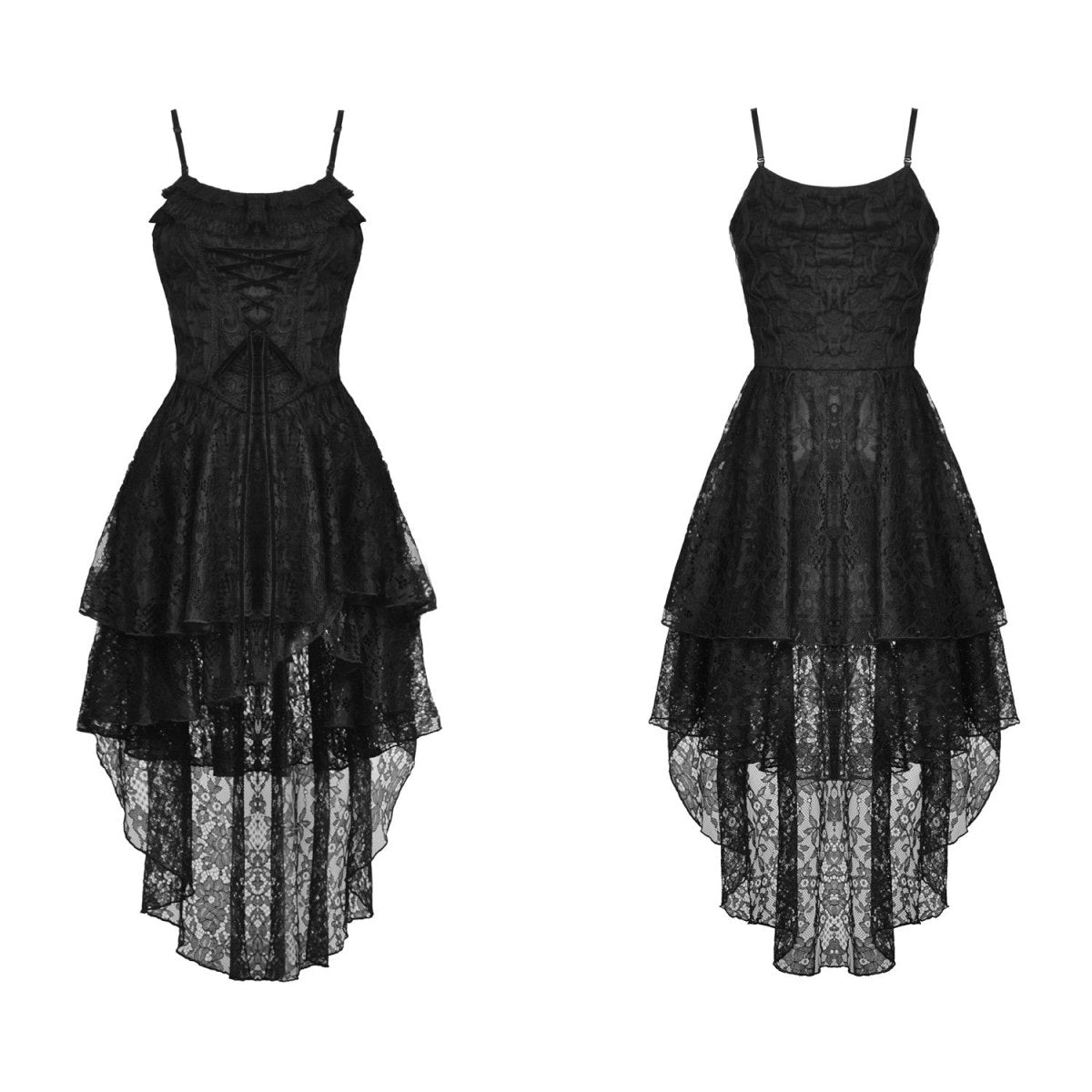 Vestido Corto con Encaje - Crazyinlove