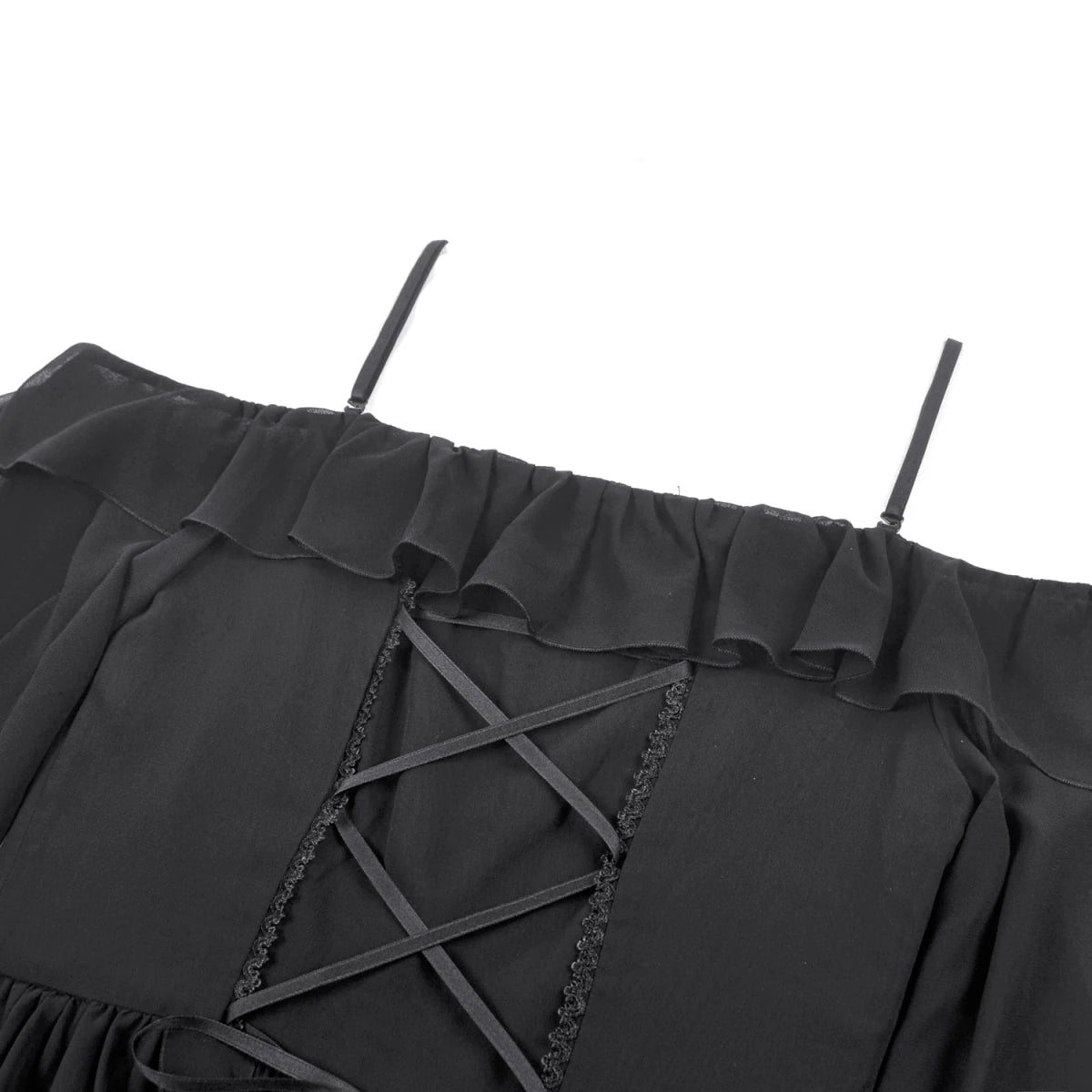Vestido Corto con Luna Creciente y Mangas Gasa - Crazyinlove