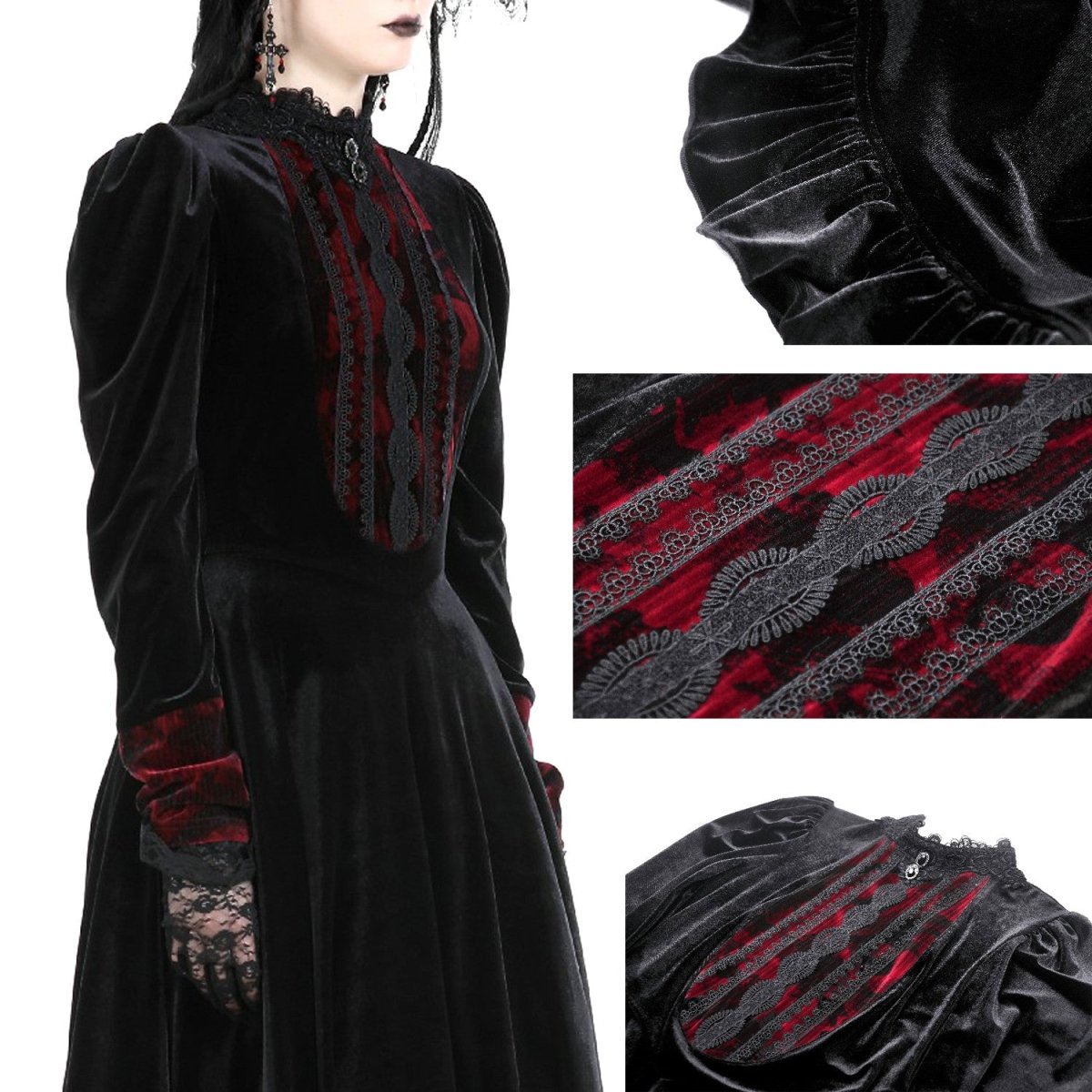 Vestido de Terciopelo - Crazyinlove