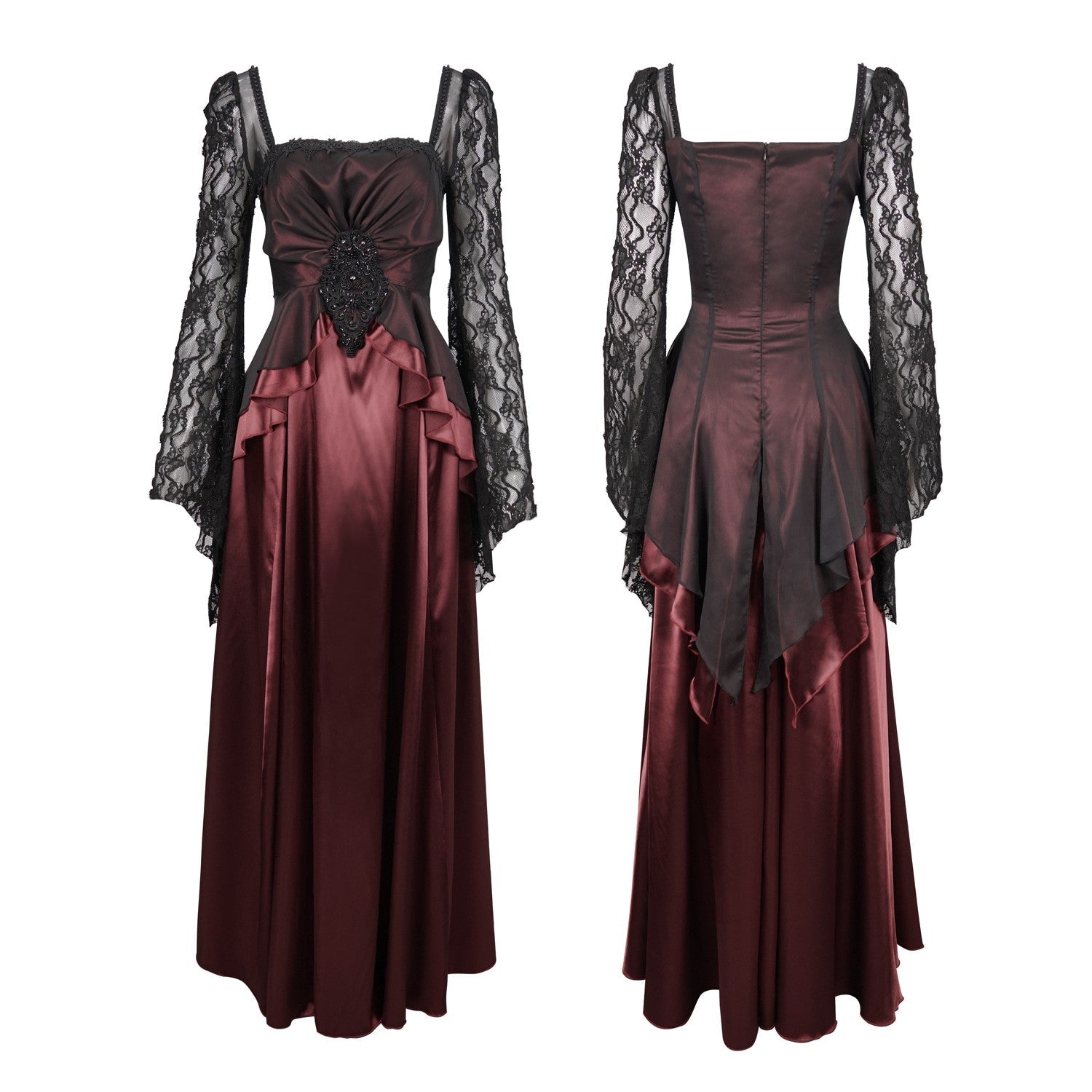 Vestido Elegante Rojo - Crazyinlove