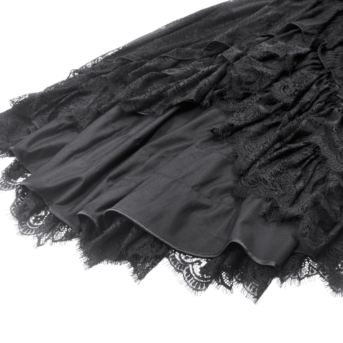 Vestido GĂłtico Encaje | Hombros CaĂdos - Crazyinlove