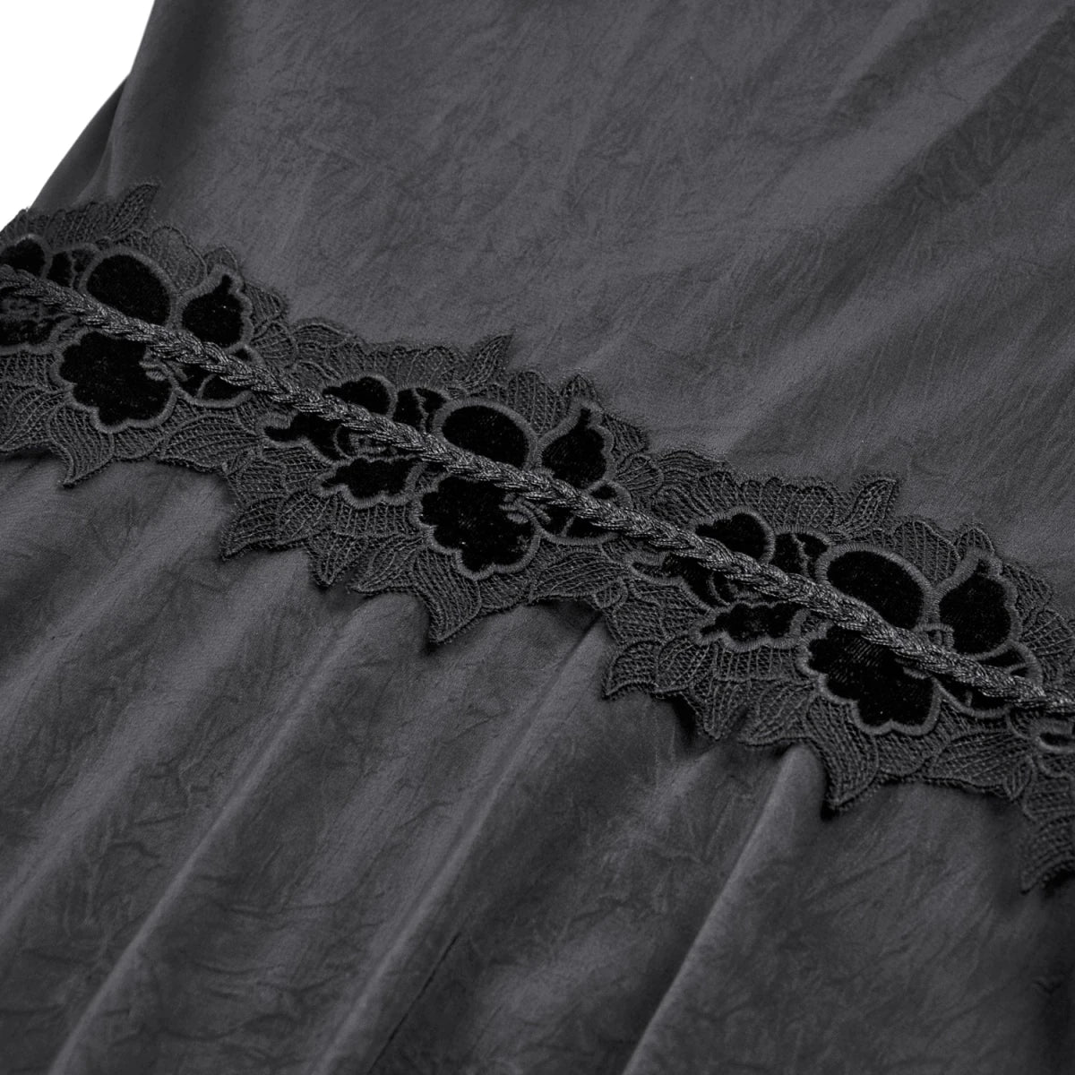 Vestido Kimono Asimétrico con Encaje y Flecos - Crazyinlove