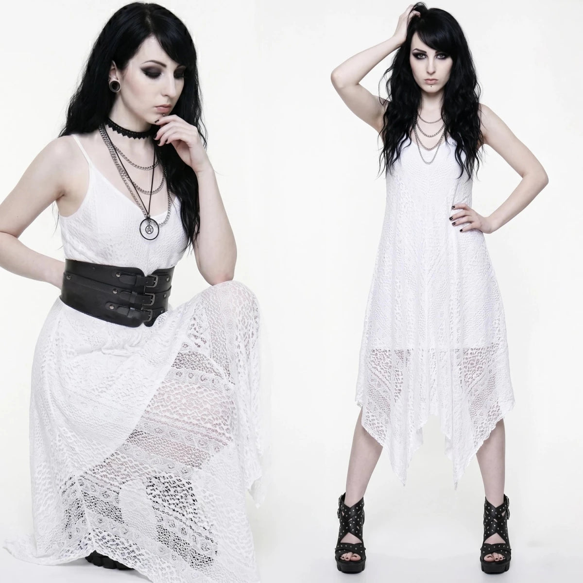 Vestido Largo Blanco White Bloom - Crazyinlove