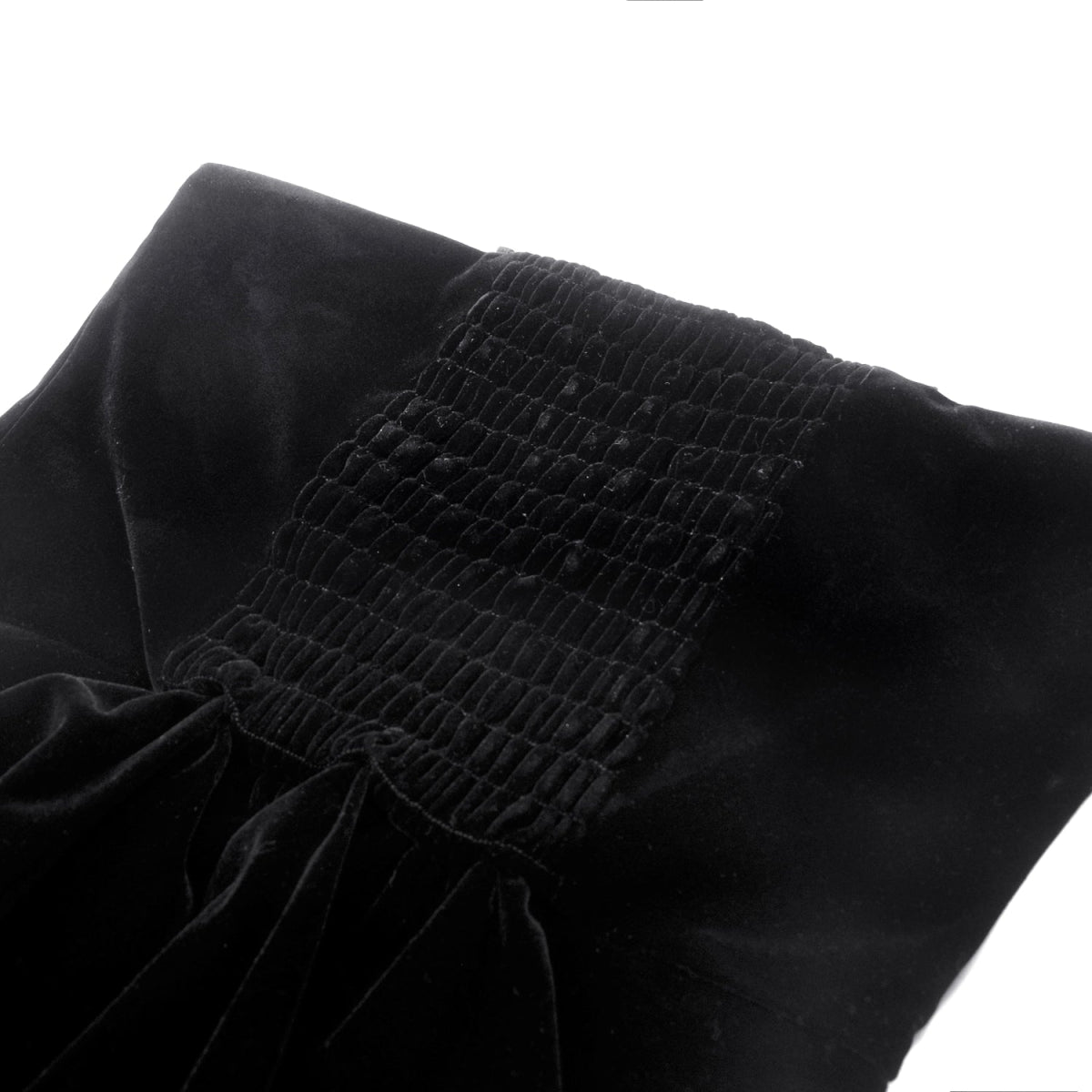 Vestido Largo GĂłtico Negro Terciopelo y Encaje - Crazyinlove