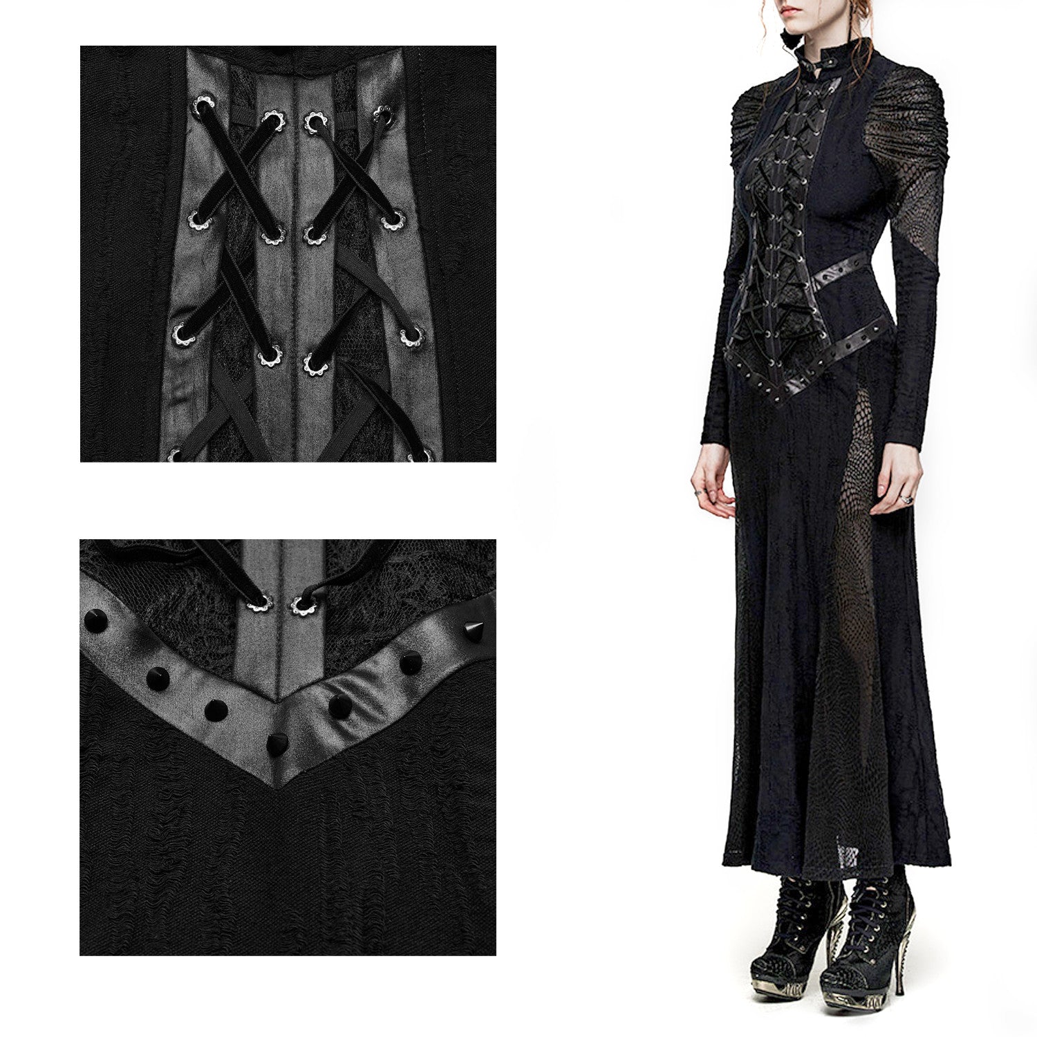 Vestido Largo Negro - Crazyinlove