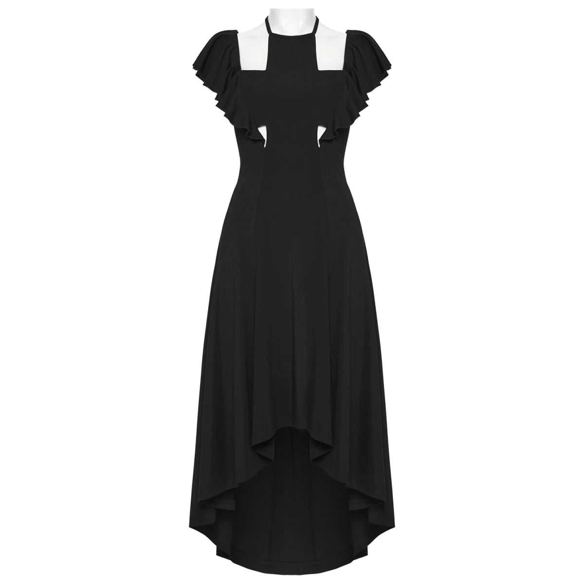 Vestido Midi Asimétrico con Cut-outs - Crazyinlove