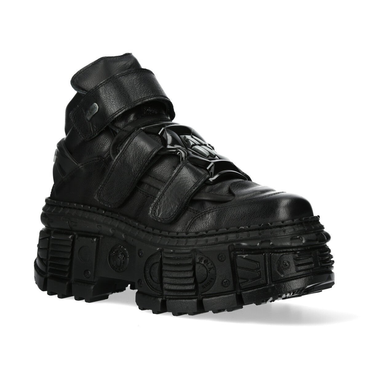 Zapatos New Rock con Velcro y Plataforma Dentada Rock - Crazyinlove