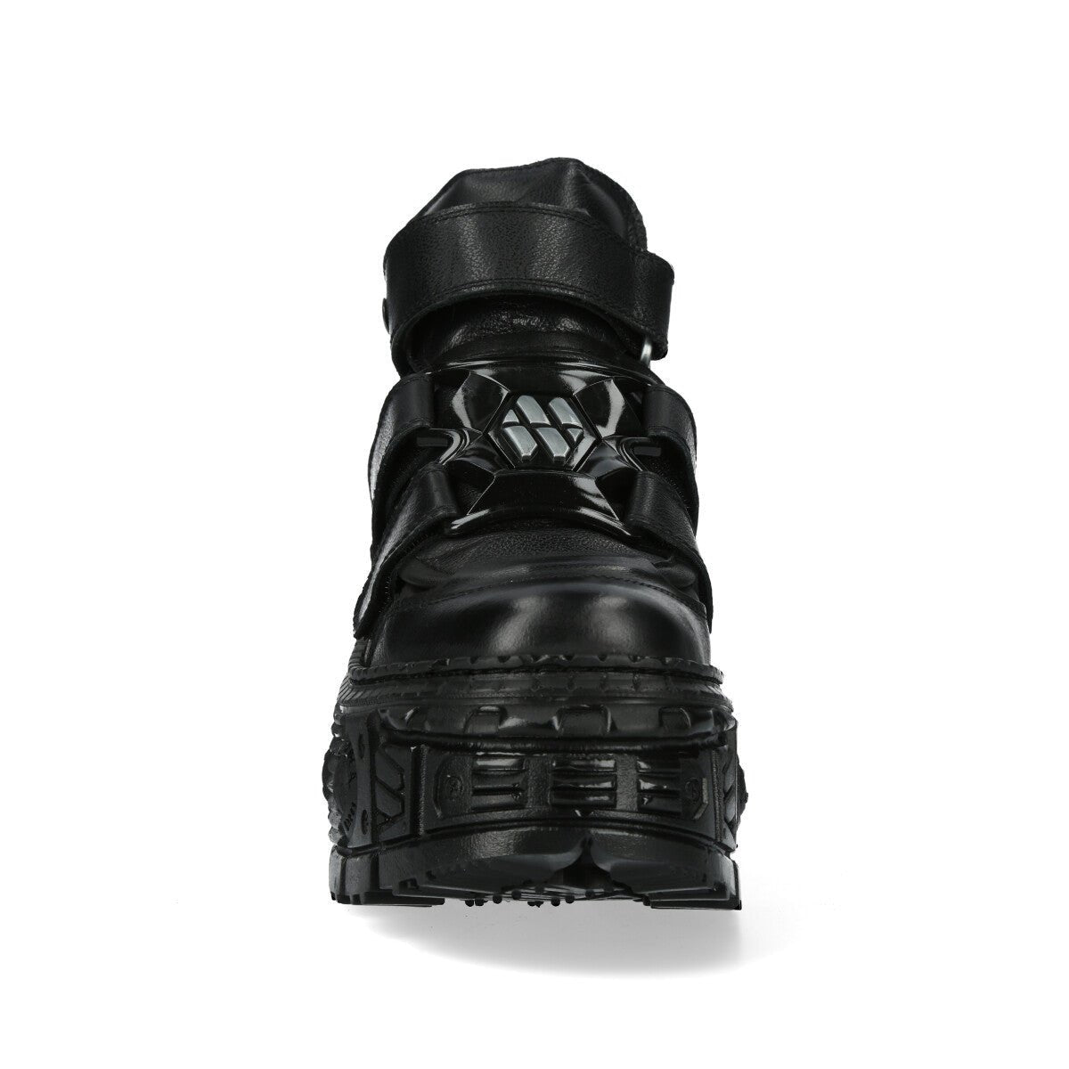 Zapatos New Rock con Velcro y Plataforma Dentada Rock - Crazyinlove