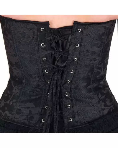 Black Brocade Corset from Style Brand at €29.00
