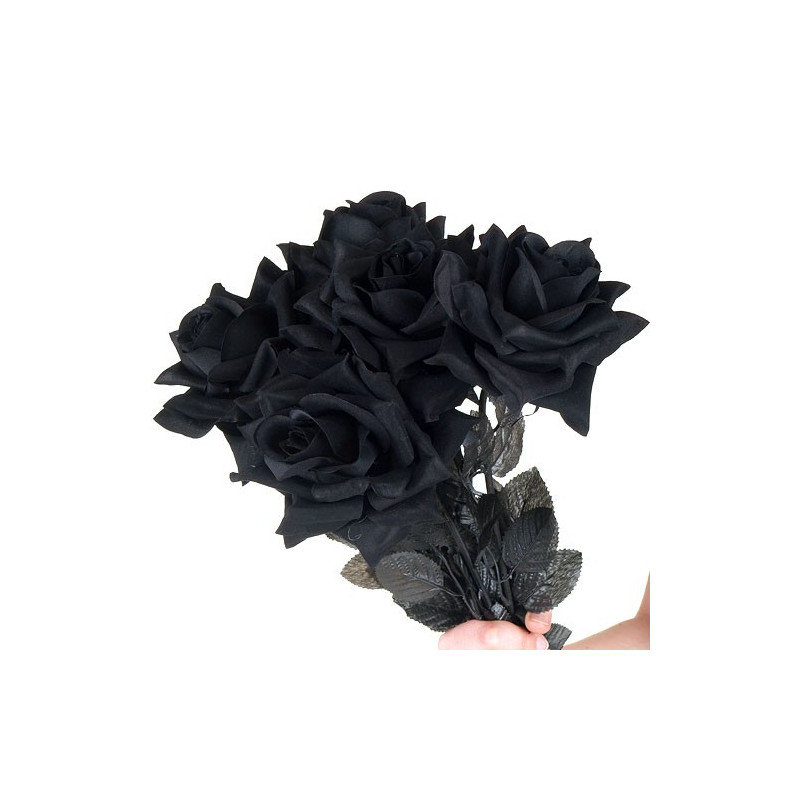 Bouquet 6 Black Roses