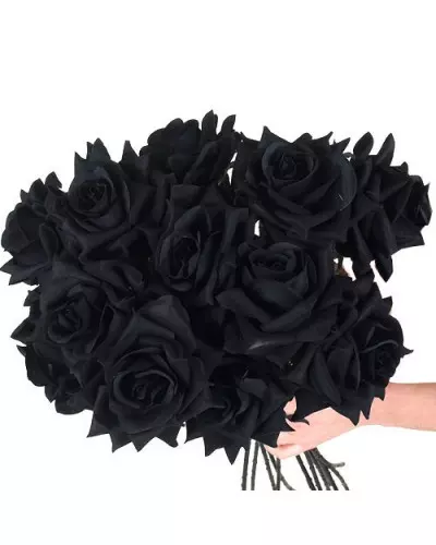 Bouquet 12 Roses Noires de la Marque Style à 29,90 €